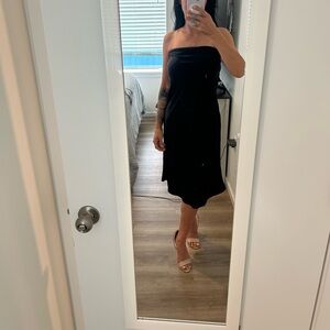 Loft strapless slip dress